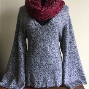 Theory Cashmere gray sweater
